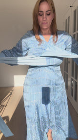 Talia Dress - Sky Blue