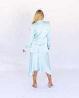 Coco Tailored Jacket - Sky Blue