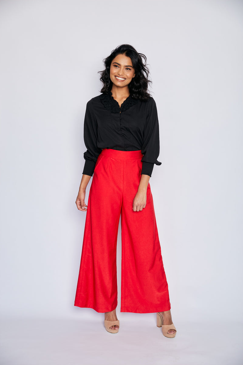 Gloria Blouse - Black