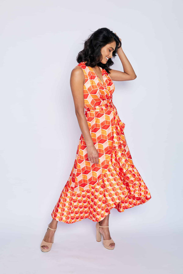 Audrey Dress - Geo