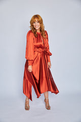 Clio Gown - Auburn